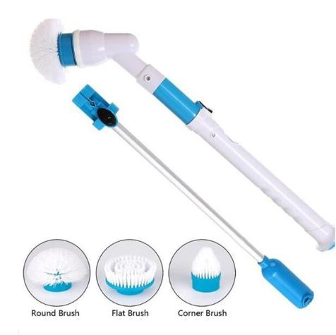 CleanWireless Escova De Limpeza Elétrica Sem Fio